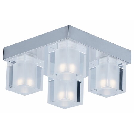 Et2 Blocs Led 4-Light Flush Mount E32038-18PC
